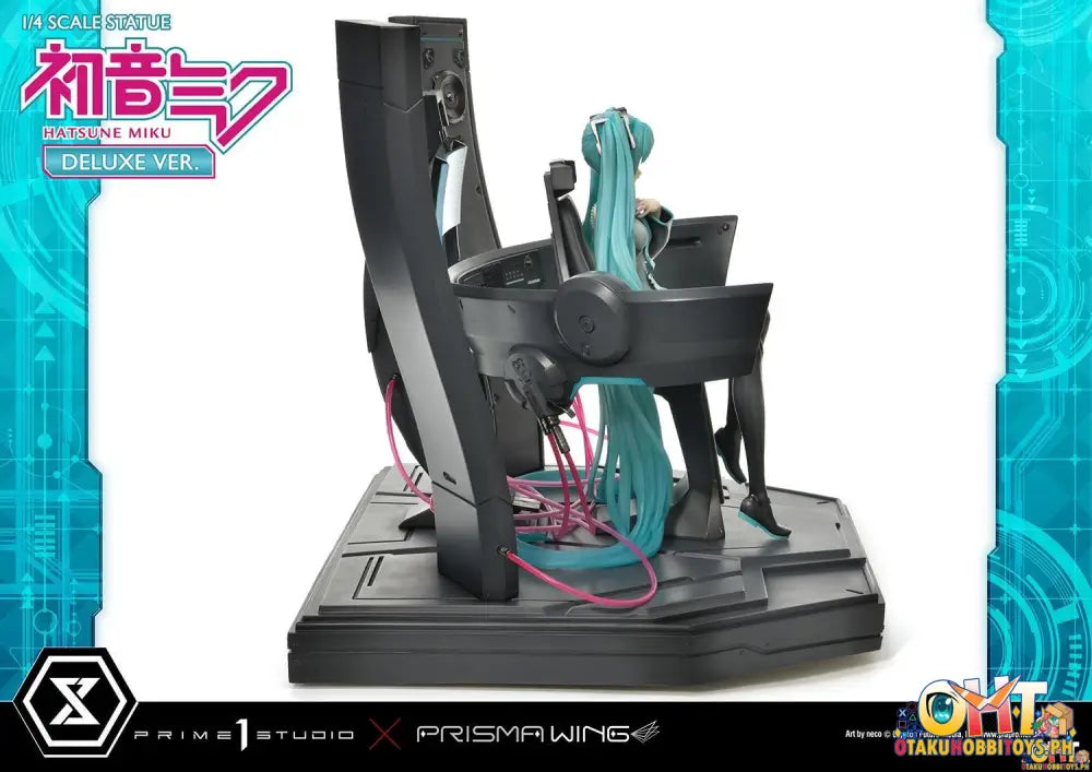 Prisma Wing Piapro Characters 1/4 Hatsune Miku ’Art By Neco’ Scale Statue Deluxe Bonus Version