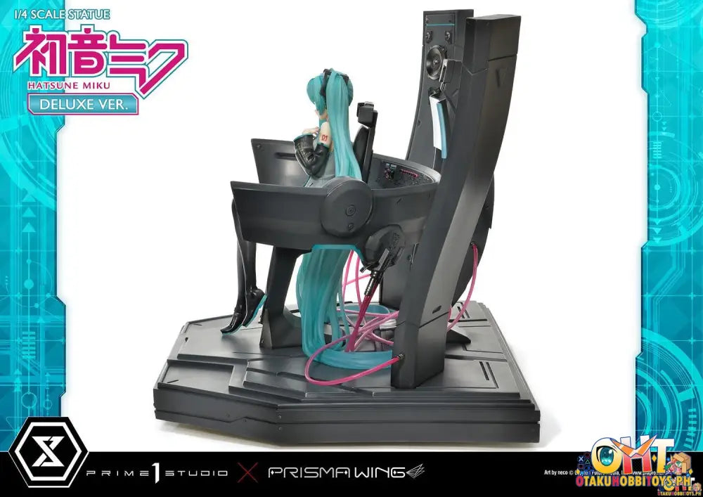 Prisma Wing Piapro Characters 1/4 Hatsune Miku ’Art By Neco’ Scale Statue Deluxe Bonus Version