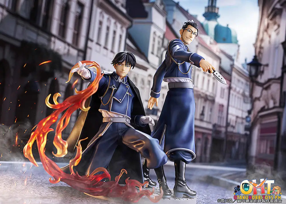 Proof Fullmetal Alchemist: Brotherhood Roy Mustang & Maes Hughes -Kizuna- Scale Figure