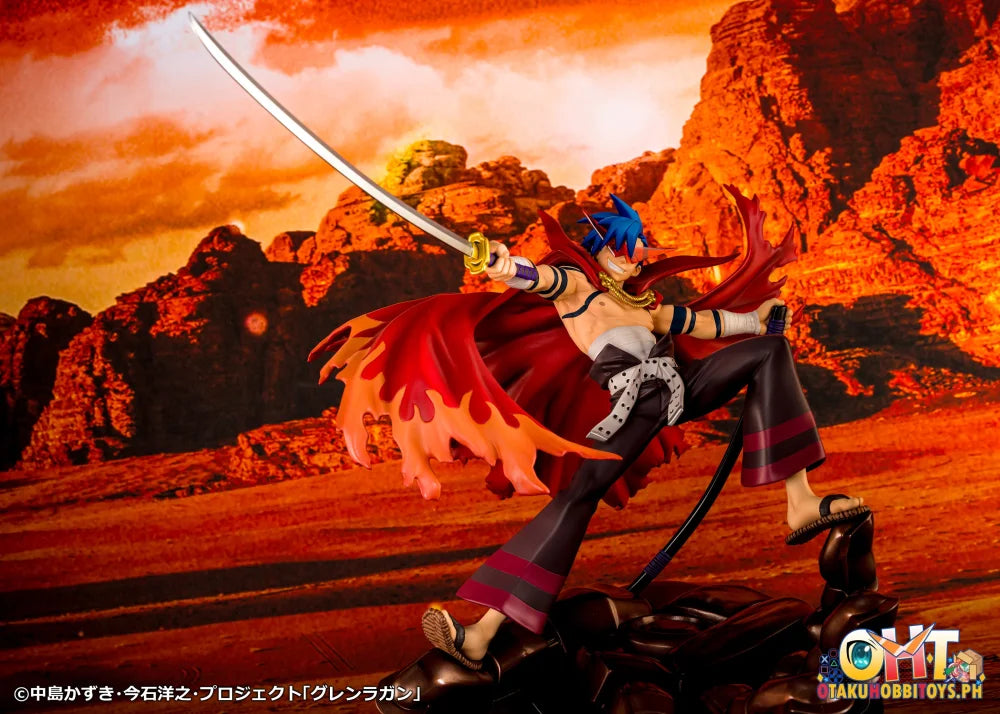 PROOF Tengen Toppa Gurren Lagann Kamina & Gurren Scale Figure