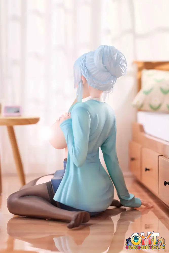 Pure 1/4 Snow Woman Yukino Mifuyu Sitting Scale Figure