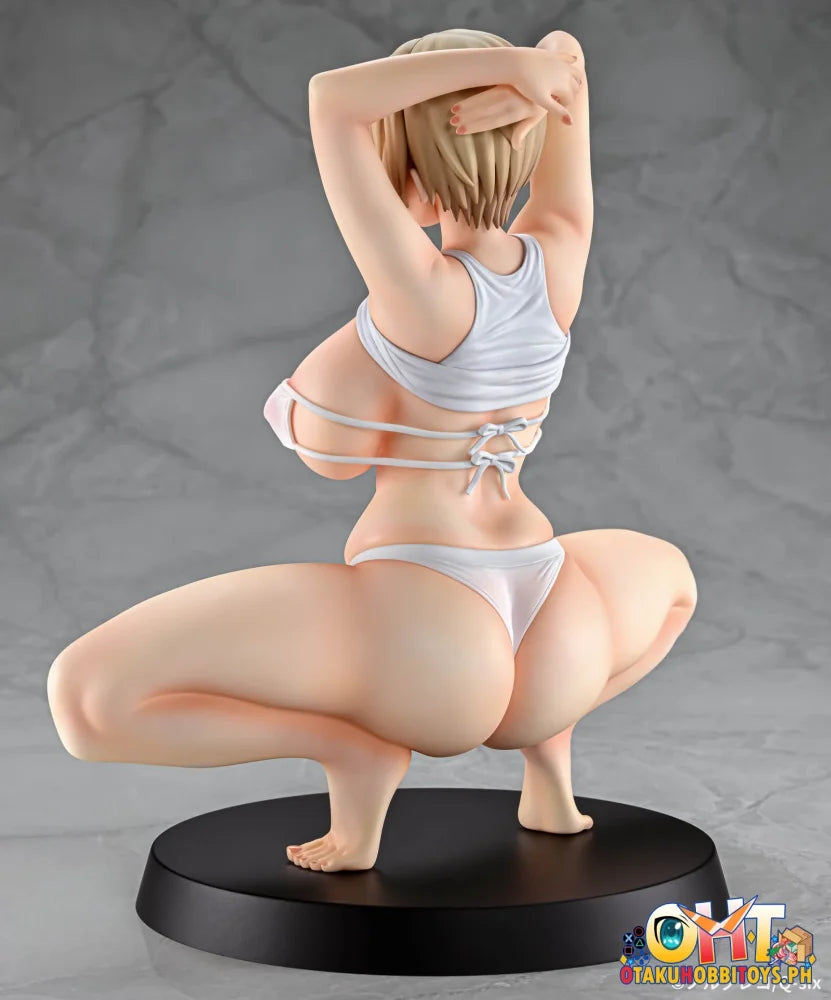 Q-six 1/5 Mino Natsuki White Gal ver. Scale Figure