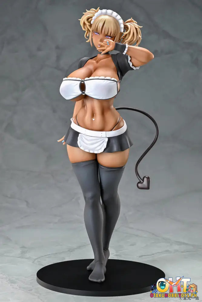 Q-Six 1/6 Black Gal Maid Succubus Cocoa Scale Figure