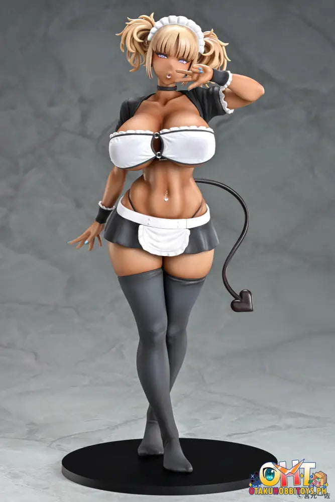 Q-Six 1/6 Black Gal Maid Succubus Cocoa Scale Figure
