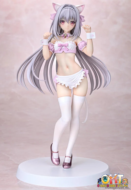 Q-Six 1/6 Luna Sakurakouji Cat Maid Sakura Color Ver. Nendoroid