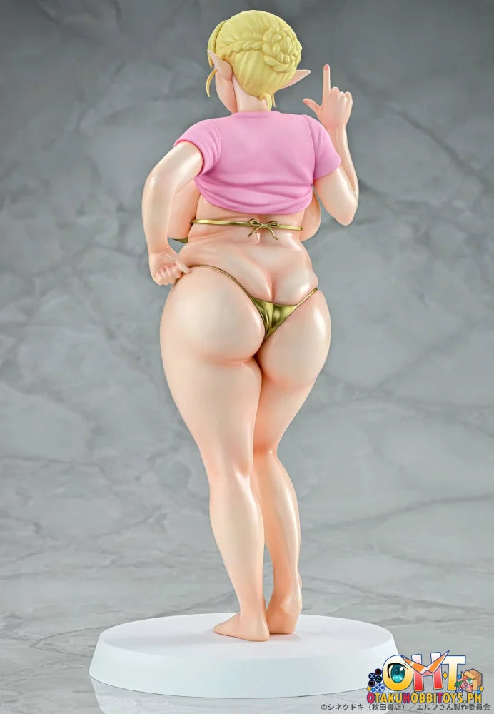 Q-six 1/7 Plus-Sized Elf Elfuda Gold ver. Scale Figure