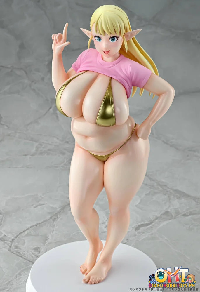 Q-six 1/7 Plus-Sized Elf Elfuda Gold ver. Scale Figure