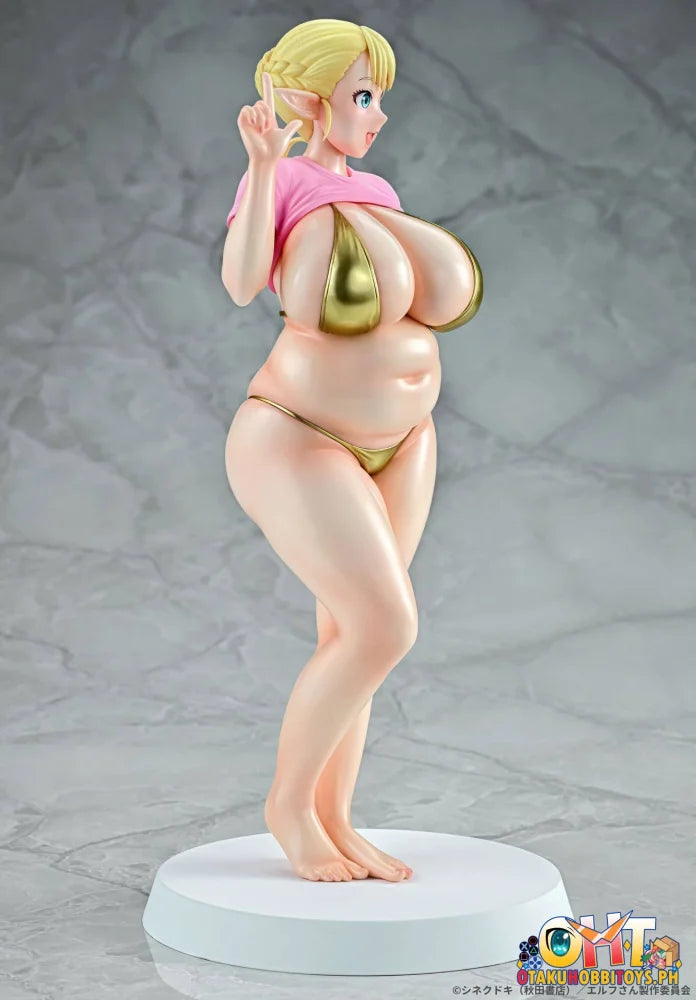 Q-six 1/7 Plus-Sized Elf Elfuda Gold ver. Scale Figure