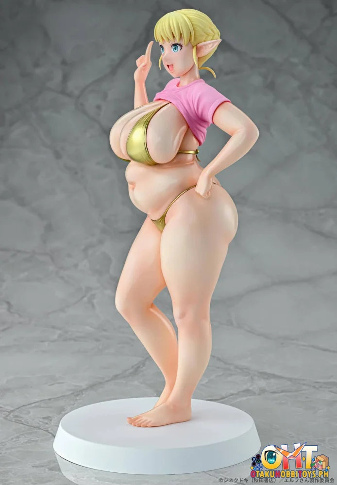 Q-six 1/7 Plus-Sized Elf Elfuda Gold ver. Scale Figure