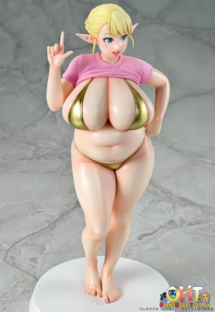 Q-six 1/7 Plus-Sized Elf Elfuda Gold ver. Scale Figure