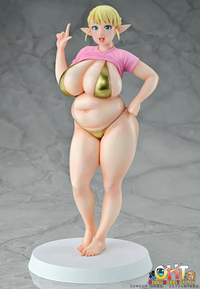 Q-six 1/7 Plus-Sized Elf Elfuda Gold ver. Scale Figure