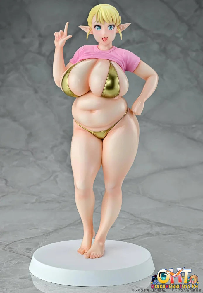 Q-six 1/7 Plus-Sized Elf Elfuda Gold ver. Scale Figure