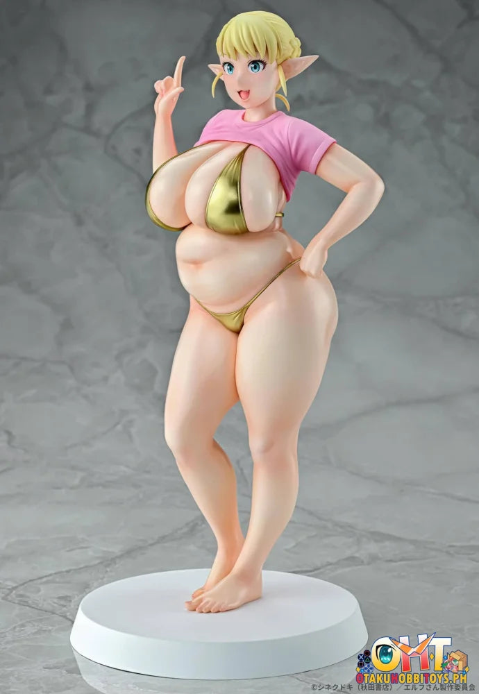Q-six 1/7 Plus-Sized Elf Elfuda Gold ver. Scale Figure