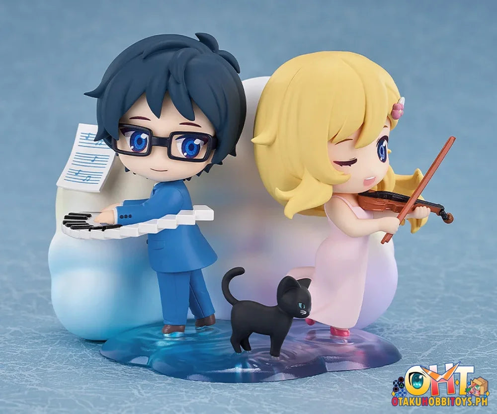 Qset + Kaori Miyazono & Kosei Arima Scale Figure