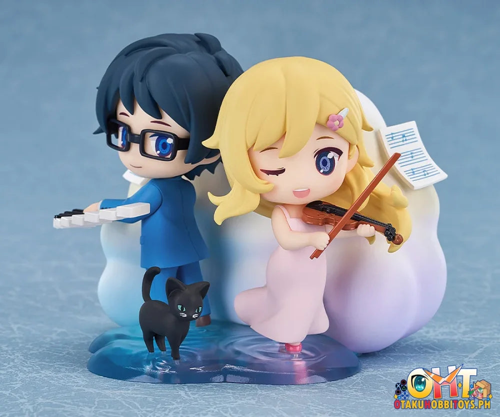 Qset + Kaori Miyazono & Kosei Arima Scale Figure