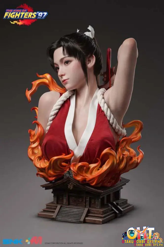 Queen Studios King Of Fighters 97 1/1 Mai Shiranui Life-Size Bust