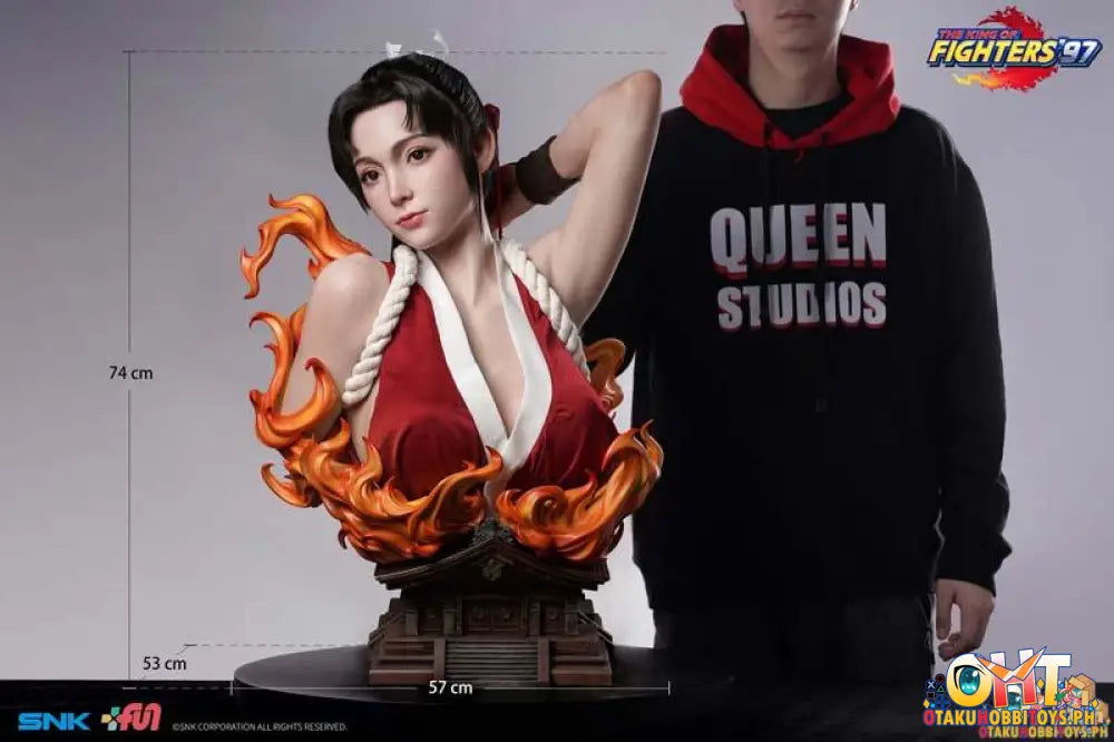 Queen Studios King Of Fighters 97 1/1 Mai Shiranui Life-Size Bust