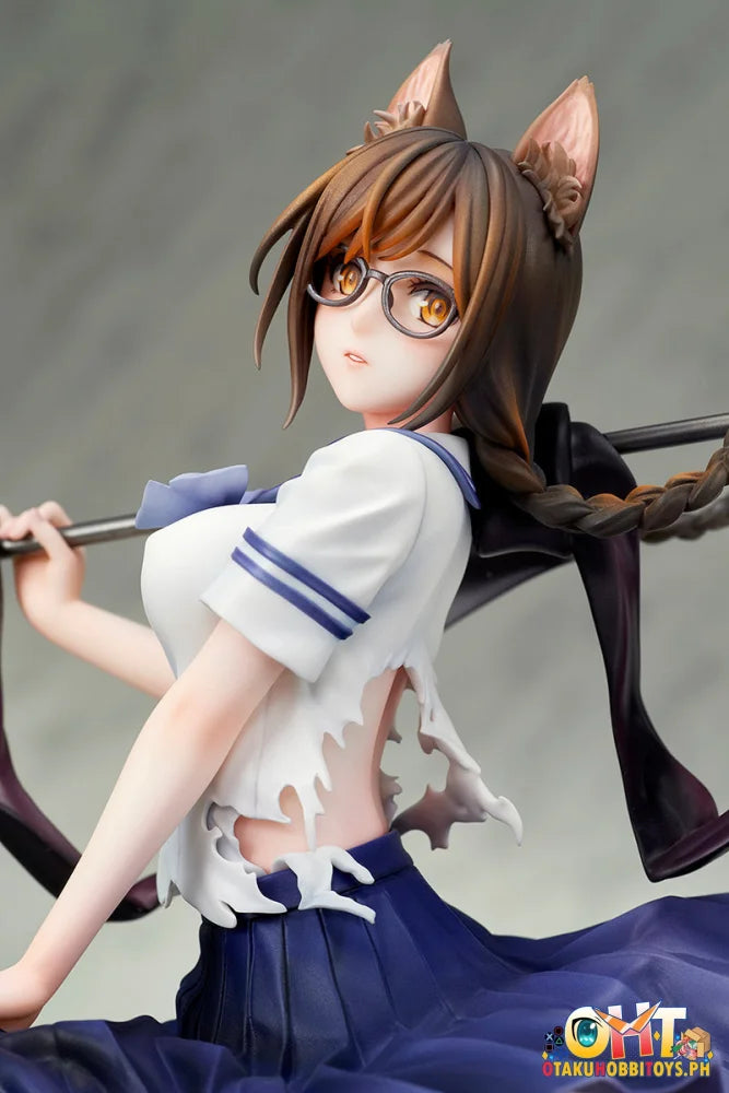 QuesQ 1/7 Comics Bakemonogatari - Tsubasa Hanekawa - Scale Figure
