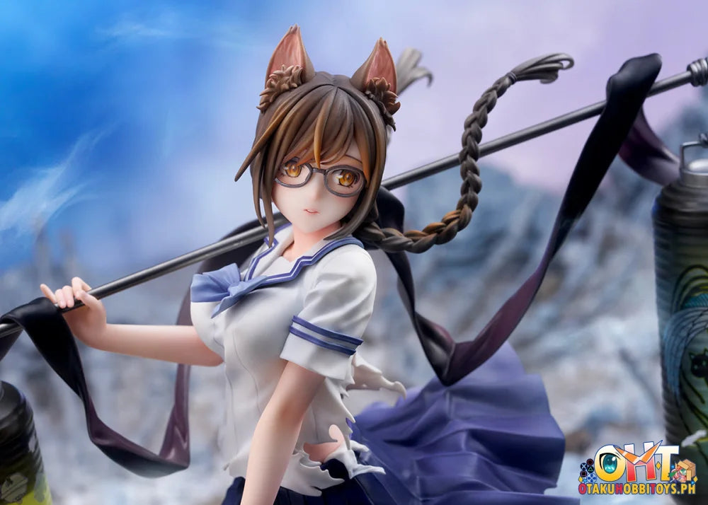 QuesQ 1/7 Comics Bakemonogatari - Tsubasa Hanekawa - Scale Figure