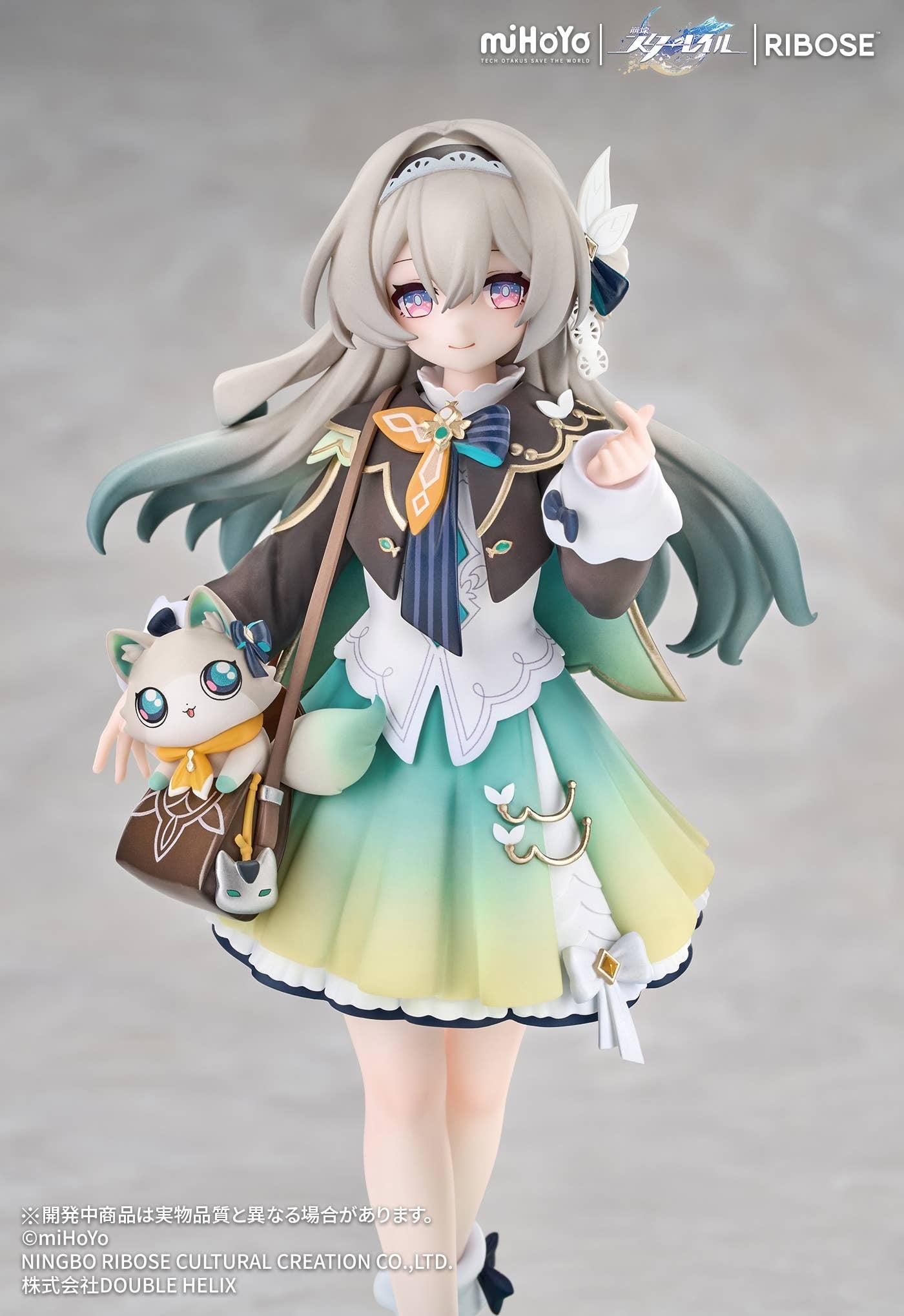 RIBOSE RISE UP+ Honkai: Star Rail Chibi Cat Series Figure Firefly Ver.