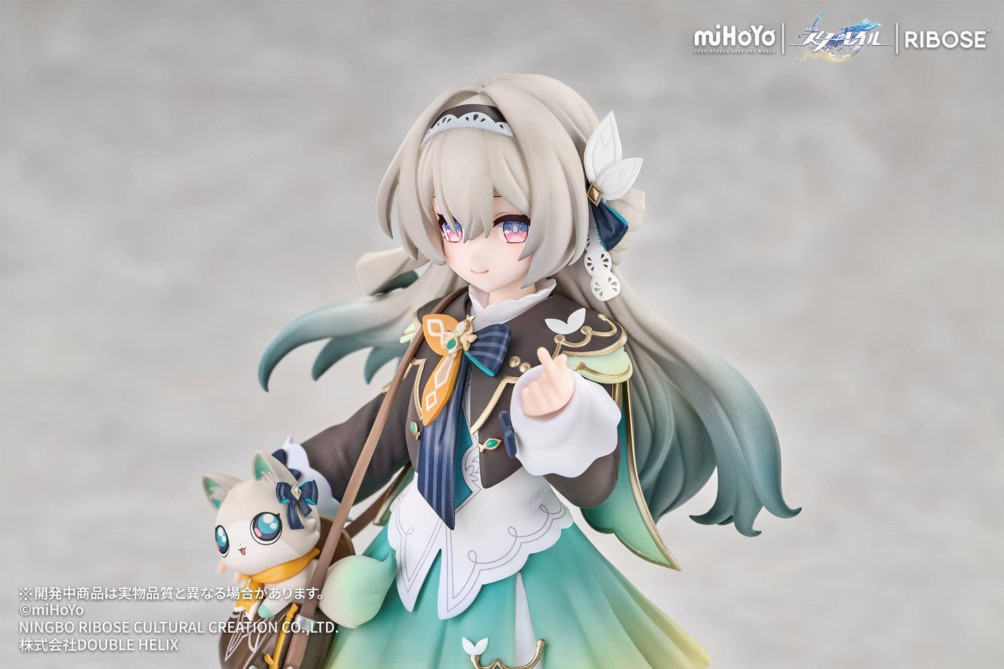 RIBOSE RISE UP+ Honkai: Star Rail Chibi Cat Series Figure Firefly Ver.