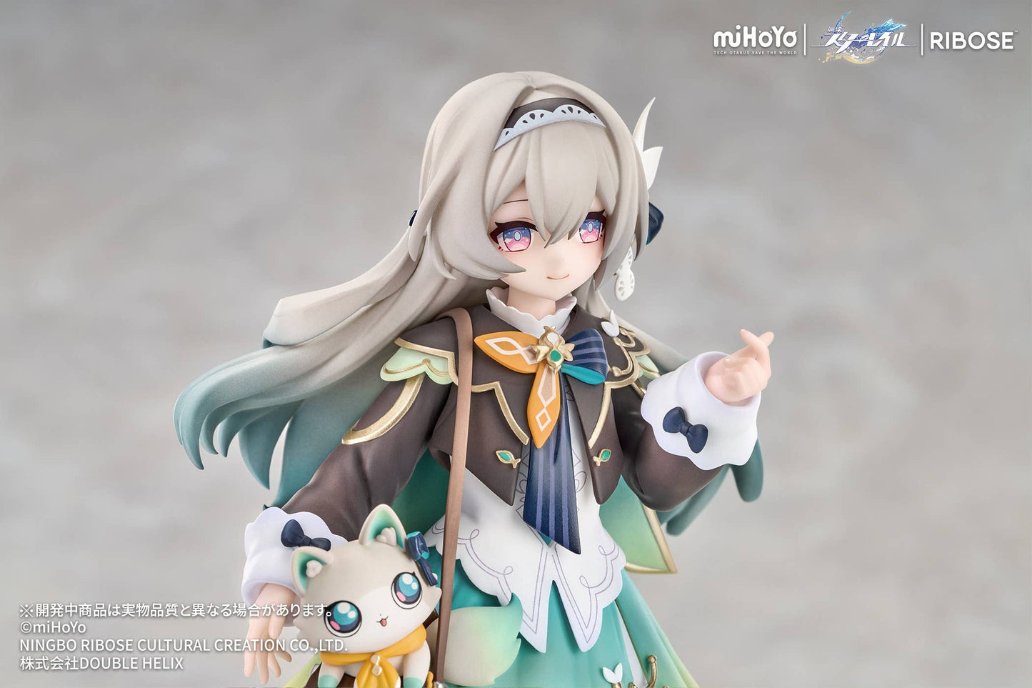 RIBOSE RISE UP+ Honkai: Star Rail Chibi Cat Series Figure Firefly Ver.
