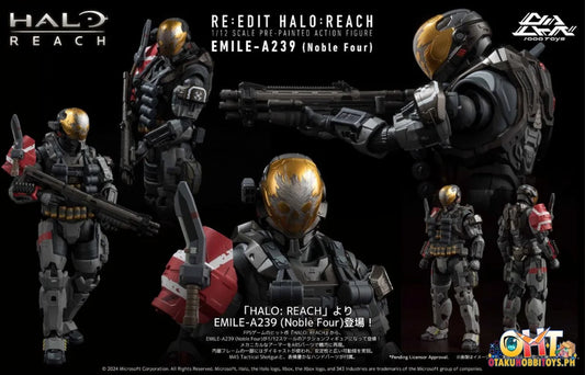 Re:edit Halo: Reach 1/12 Scale Emile-A239 (Noble Four) Scale Figure