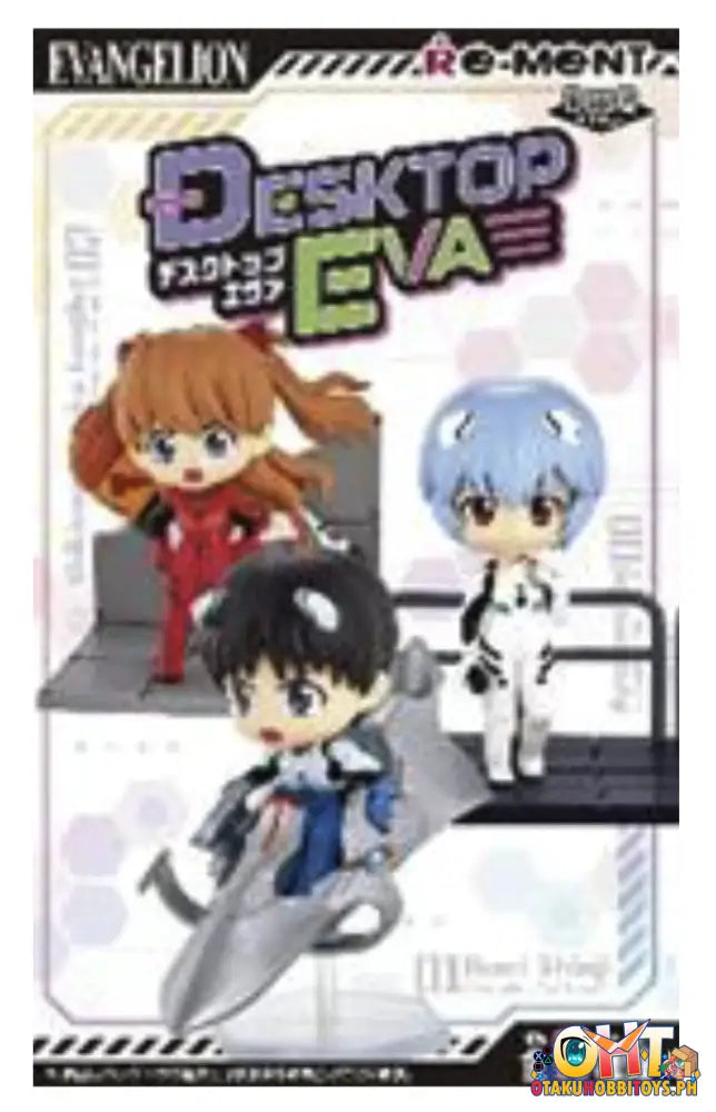 Re-Ment Evangelion Desktop Eva [Box Of 6] Trading Figure