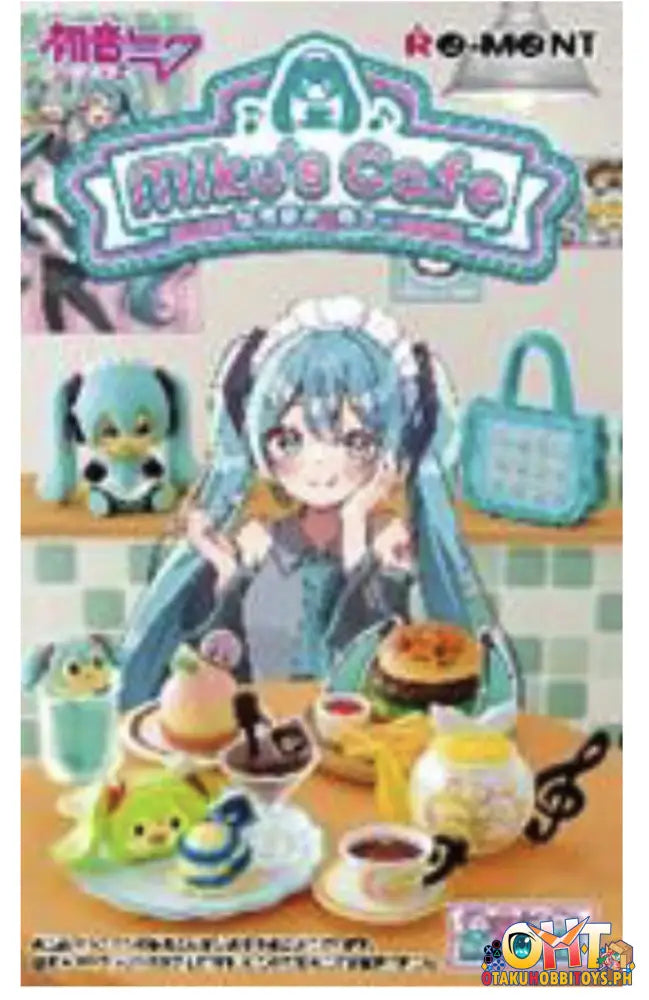 Re-Ment Vocaloid Hatsune Mikus Cafe [Box Of 8] Trading Figure