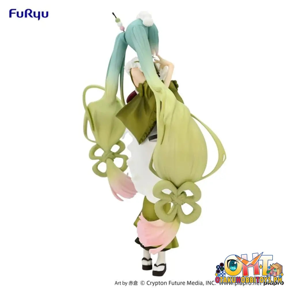 [Re-Offer] Furyu Piapro Characters Sweet Sweets Series Figure Hatsune Miku Matcha Green Tea Parfait