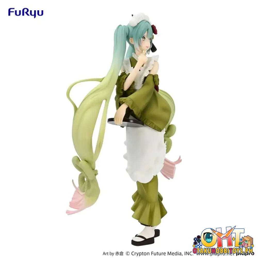 [Re-Offer] Furyu Piapro Characters Sweet Sweets Series Figure Hatsune Miku Matcha Green Tea Parfait