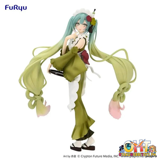 [Re-Offer] Furyu Piapro Characters Sweet Sweets Series Figure Hatsune Miku Matcha Green Tea Parfait