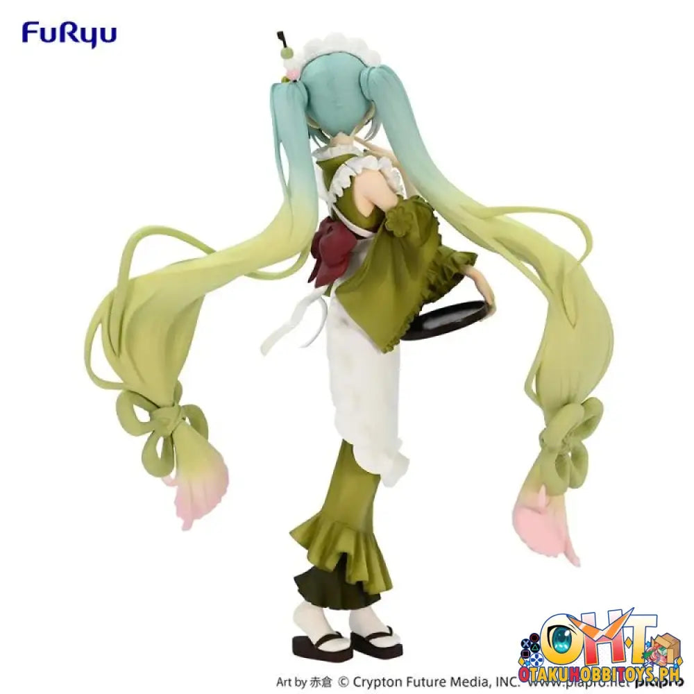 [Re-Offer] Furyu Piapro Characters Sweet Sweets Series Figure Hatsune Miku Matcha Green Tea Parfait