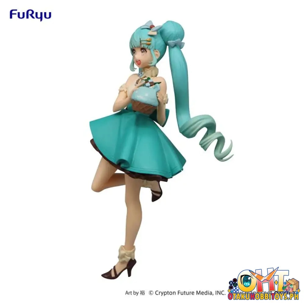 [Re-Offer] Furyu Vocaloid Sweet Sweets Series Figure Hatsune Miku Chocolate Mint Prize