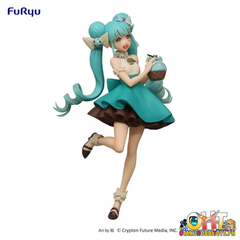 [Re-Offer] Furyu Vocaloid Sweet Sweets Series Figure Hatsune Miku Chocolate Mint Prize