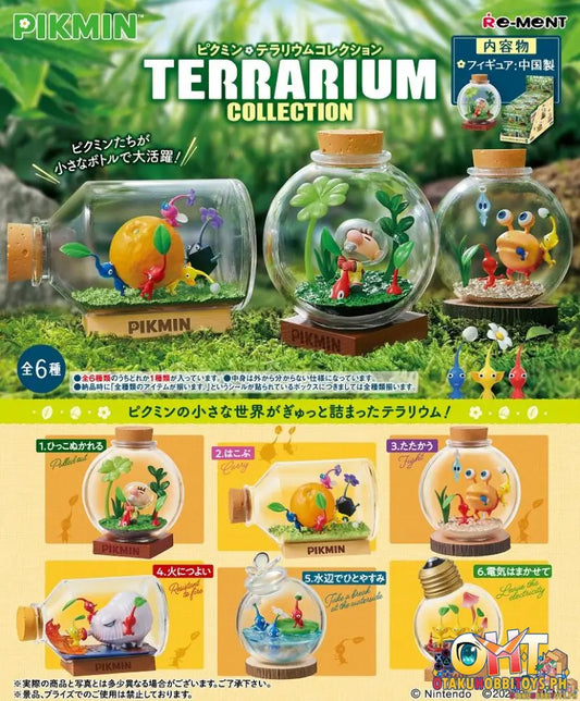 [Re - Offer] Re - Ment Pikmin Terrarium Collection [Box Of 6] Trading Figure