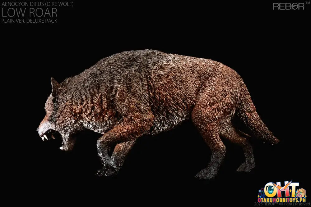 Rebor 1:11±1 Aenocyon Dirus Dire Wolf Low Roar Plain Ver. Deluxe Pack Articulated Figure