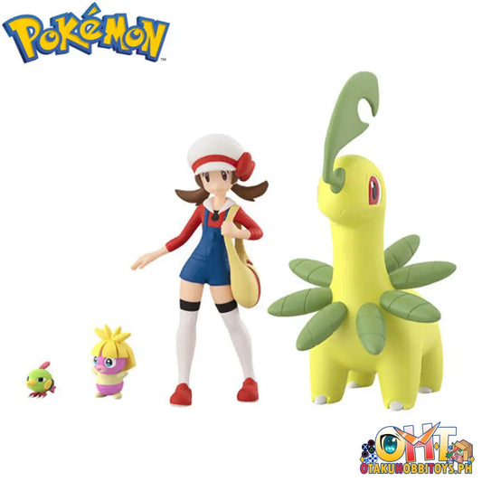 [Reissue] Bandai Pokemon Scale World Johto Lyra & Bayleef Natu Smoochum W/O Gum