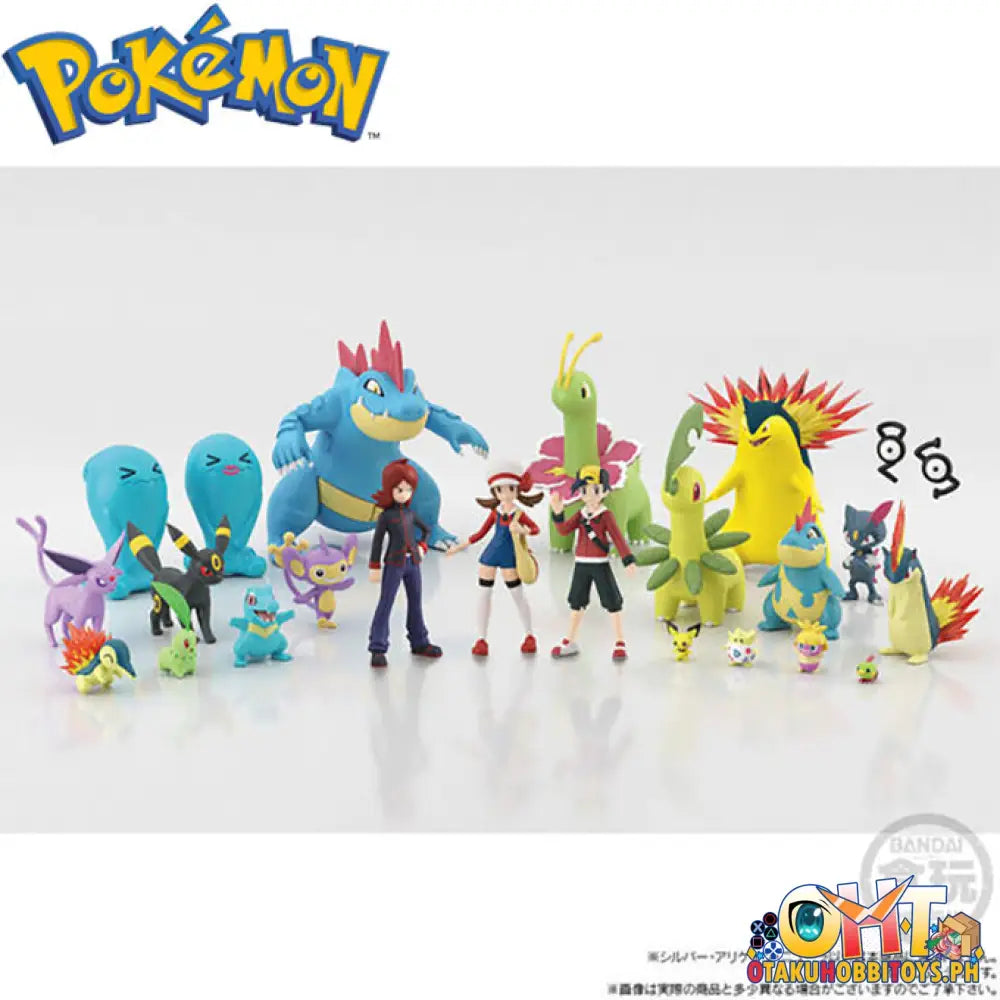 [Reissue] Bandai Pokemon Scale World Johto Silver & Croconaw Sneasel W/O Gum