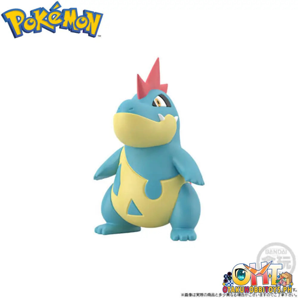 [Reissue] Bandai Pokemon Scale World Johto Silver & Croconaw Sneasel W/O Gum