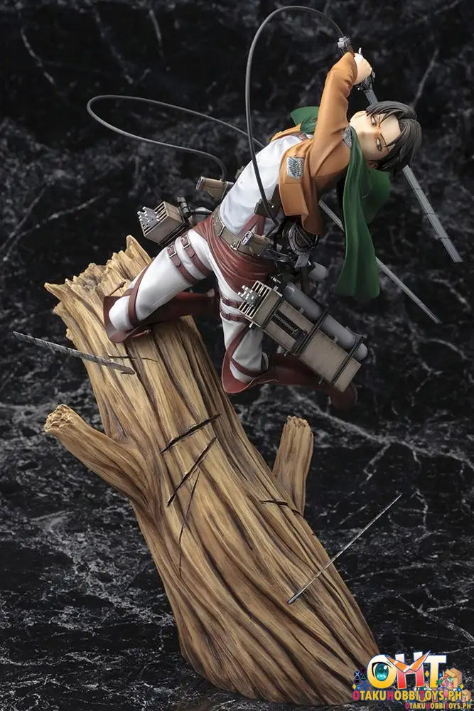 [Reissue] Kotobukiya Attack On Titan Artfx J 1/8 Levi Renewal Package Ver. Scale Figure