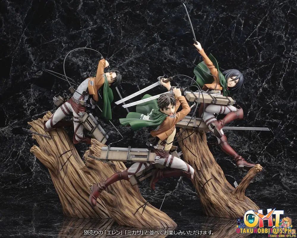 [Reissue] Kotobukiya Attack On Titan Artfx J 1/8 Levi Renewal Package Ver. Scale Figure