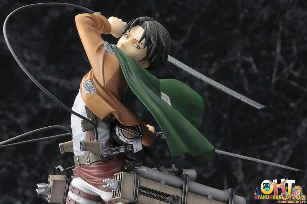 [Reissue] Kotobukiya Attack On Titan Artfx J 1/8 Levi Renewal Package Ver. Scale Figure