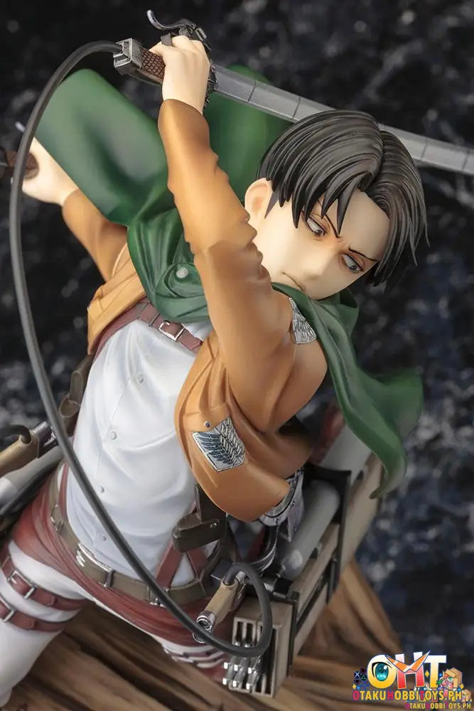 [Reissue] Kotobukiya Attack On Titan Artfx J 1/8 Levi Renewal Package Ver. Scale Figure