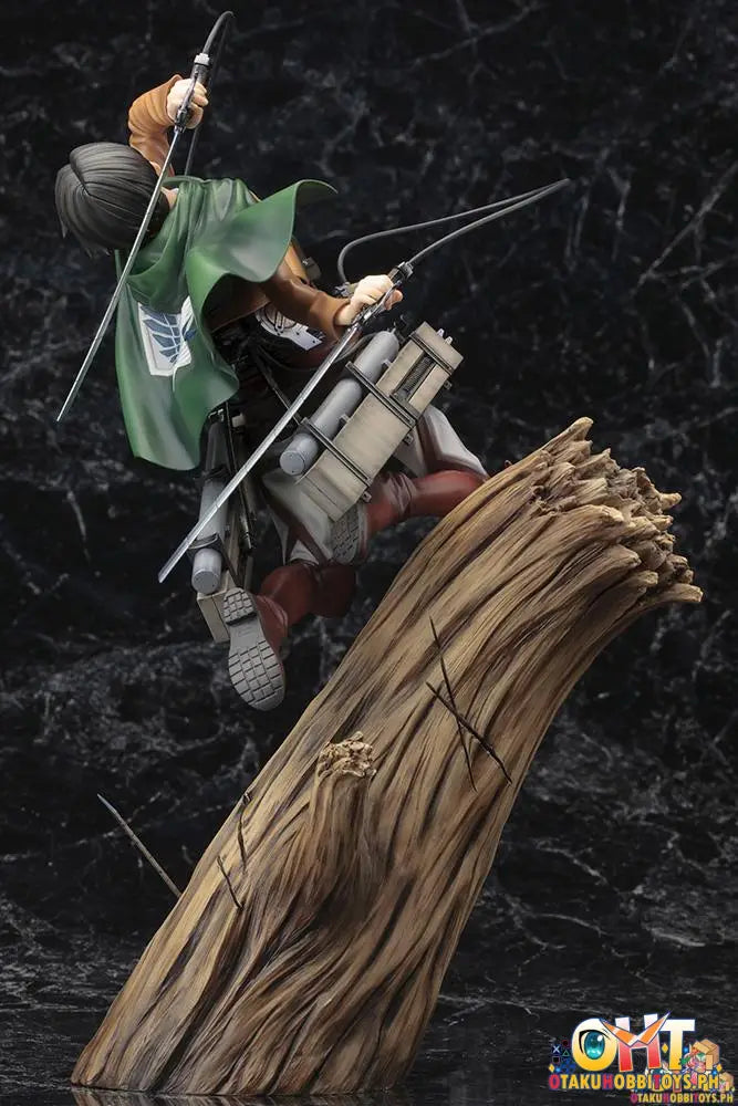 [Reissue] Kotobukiya Attack On Titan Artfx J 1/8 Levi Renewal Package Ver. Scale Figure