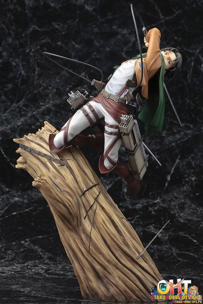 [Reissue] Kotobukiya Attack On Titan Artfx J 1/8 Levi Renewal Package Ver. Scale Figure