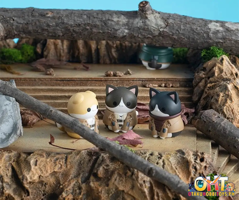 [Reissue] Megahouse Mega Cat Project Attack On Titan - Cat! Survey Corps Assemble! [Set Of 8]