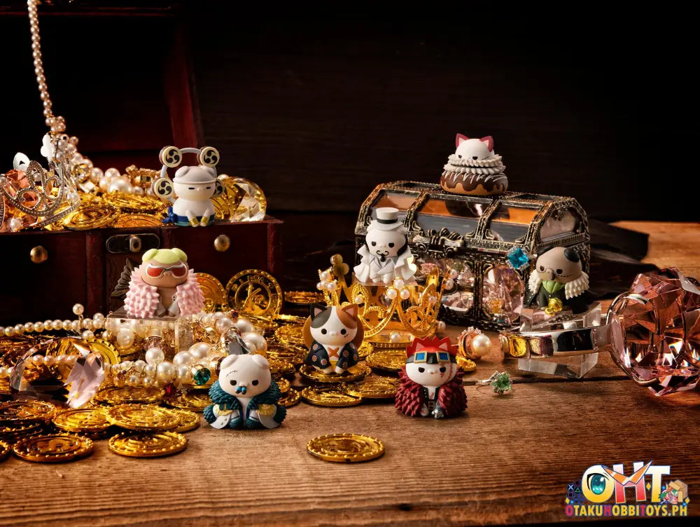 [Reissue] Megahouse Mega Cat Project Nyan Piece Ver. Luffy And Rivals [Set Of 8]