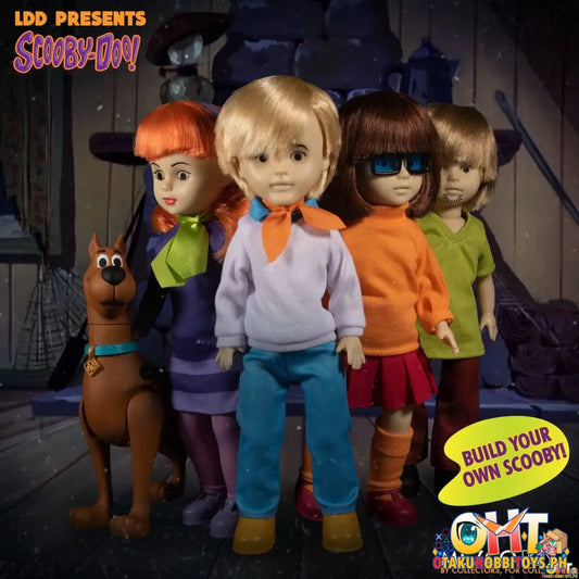 [Reissue] Mezco Ldd Presents Scooby-Doo & Mystery Inc - Build-A-Figure (Set Of 4)