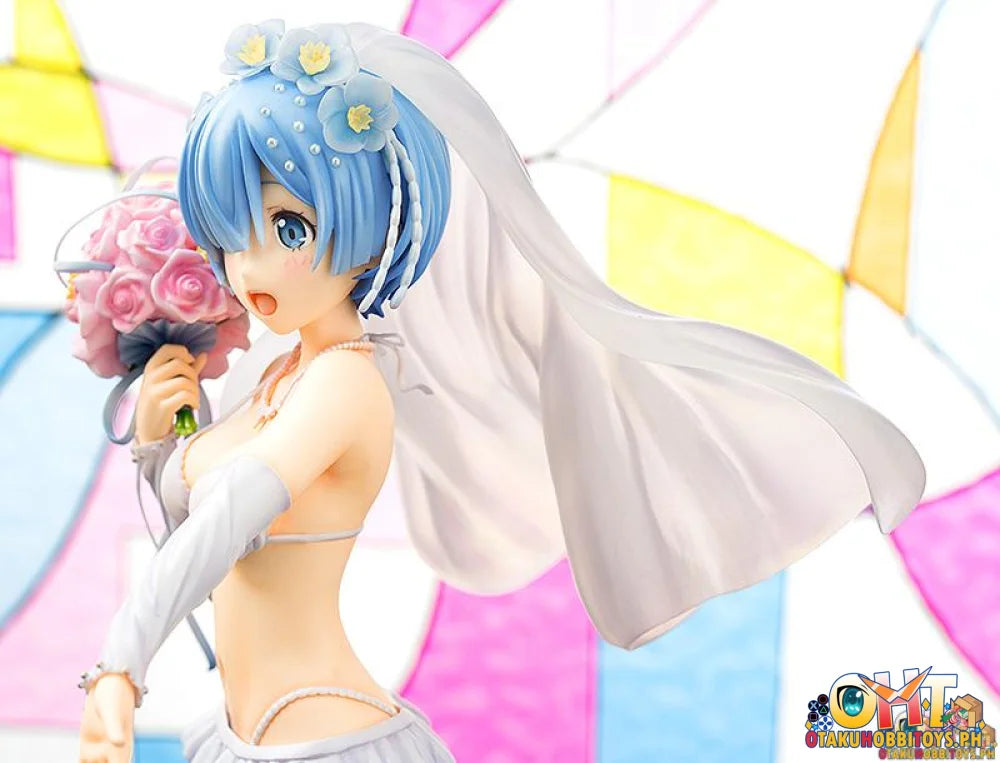 [Reissue] Phat! Re:zero -Starting Life In Another World- 1/7 Rem: Wedding Ver. Scale Figure
